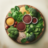 Plant-based iron-rich foods