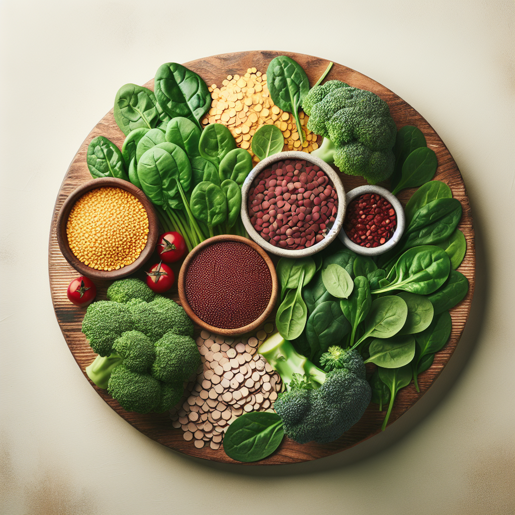Plant-based iron-rich foods