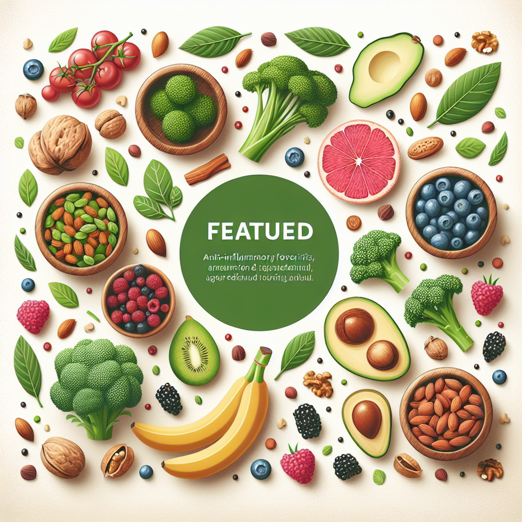 Anti-inflammatory vegan foods