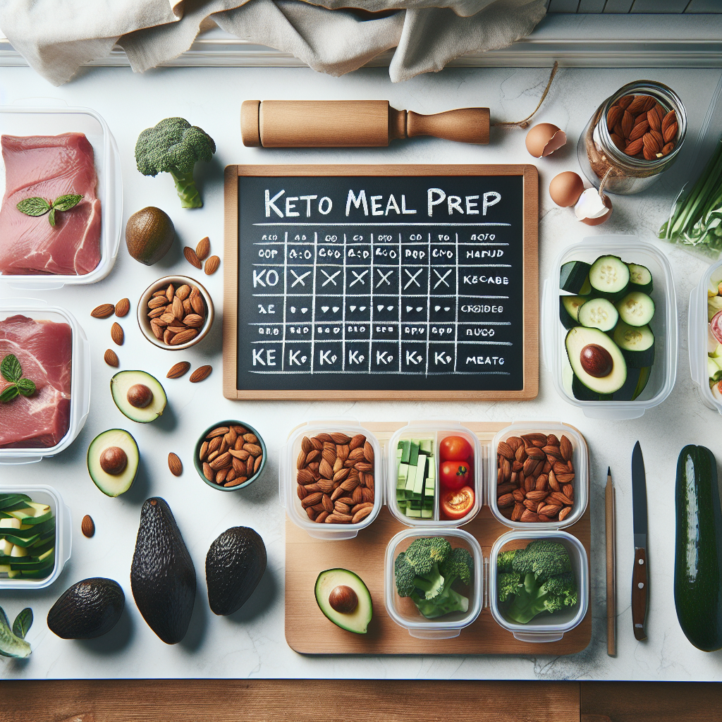 Keto diet meal prep tips