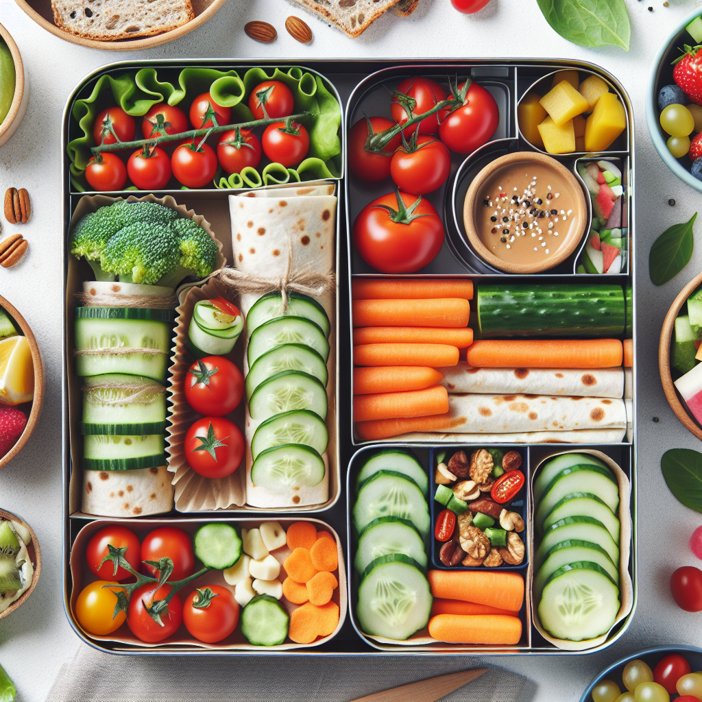 Easy vegetarian lunchbox ideas