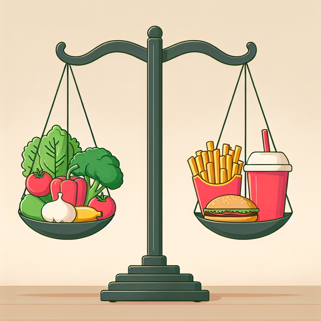 Whole foods vs. processed foods