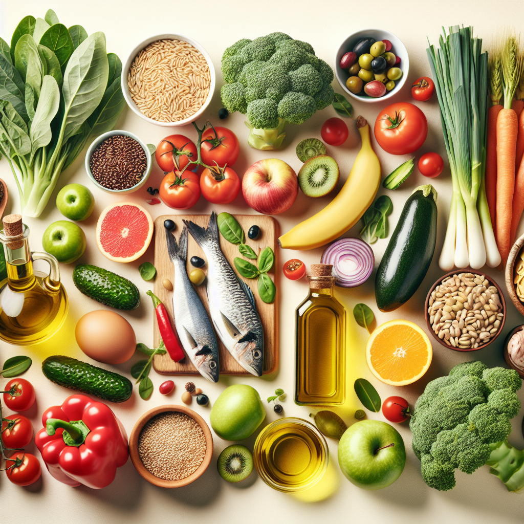 Mediterranean diet food list