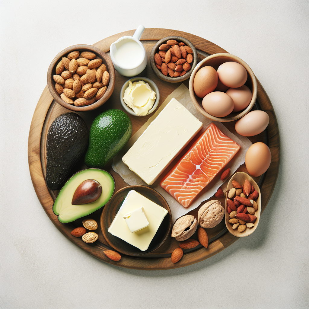 High-fat foods for keto diet