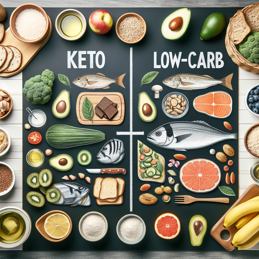 Keto diet vs. low-carb diet