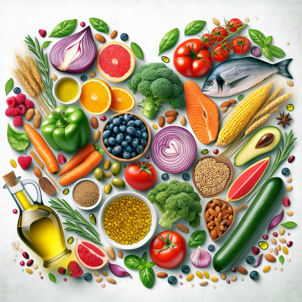 Mediterranean diet for heart health