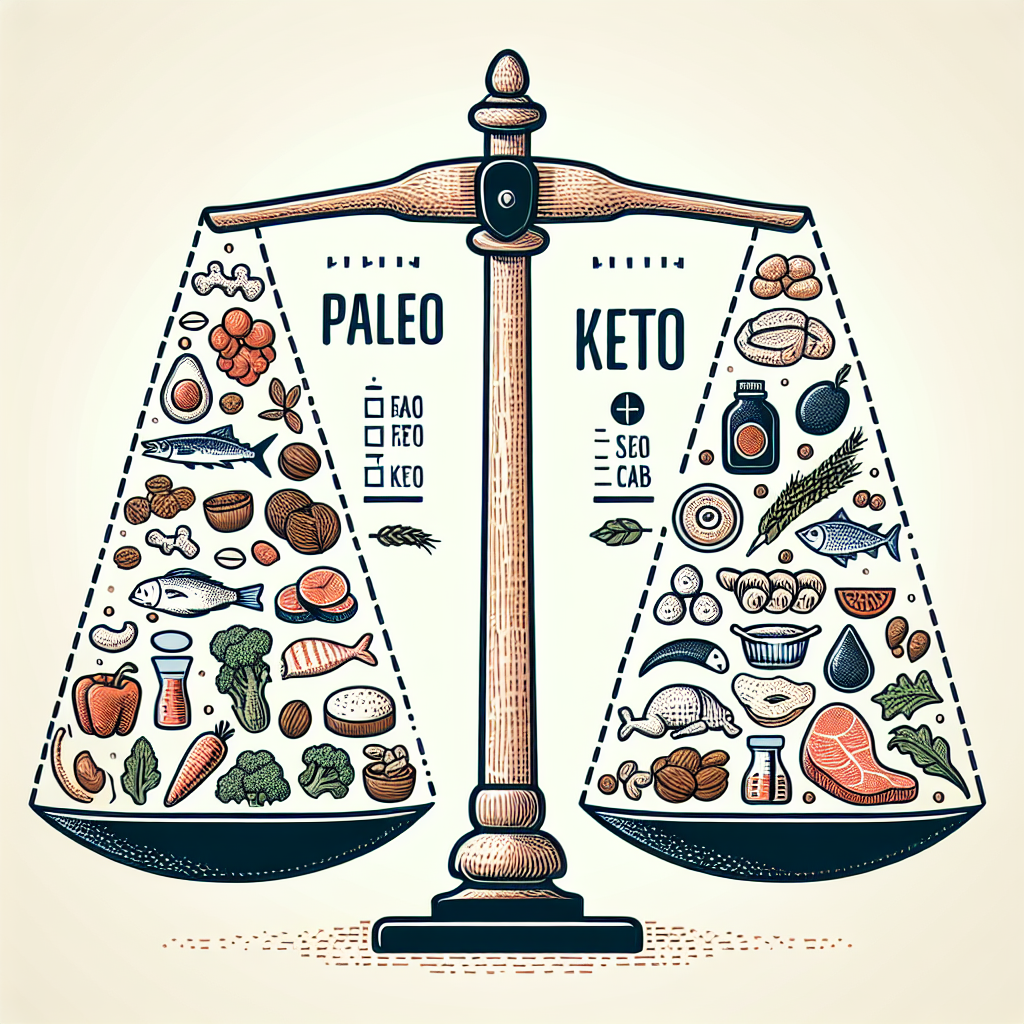 Paleo vs. keto diet comparison