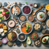 High-protein vegan meals