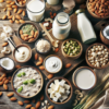 Vegan substitutes for dairy